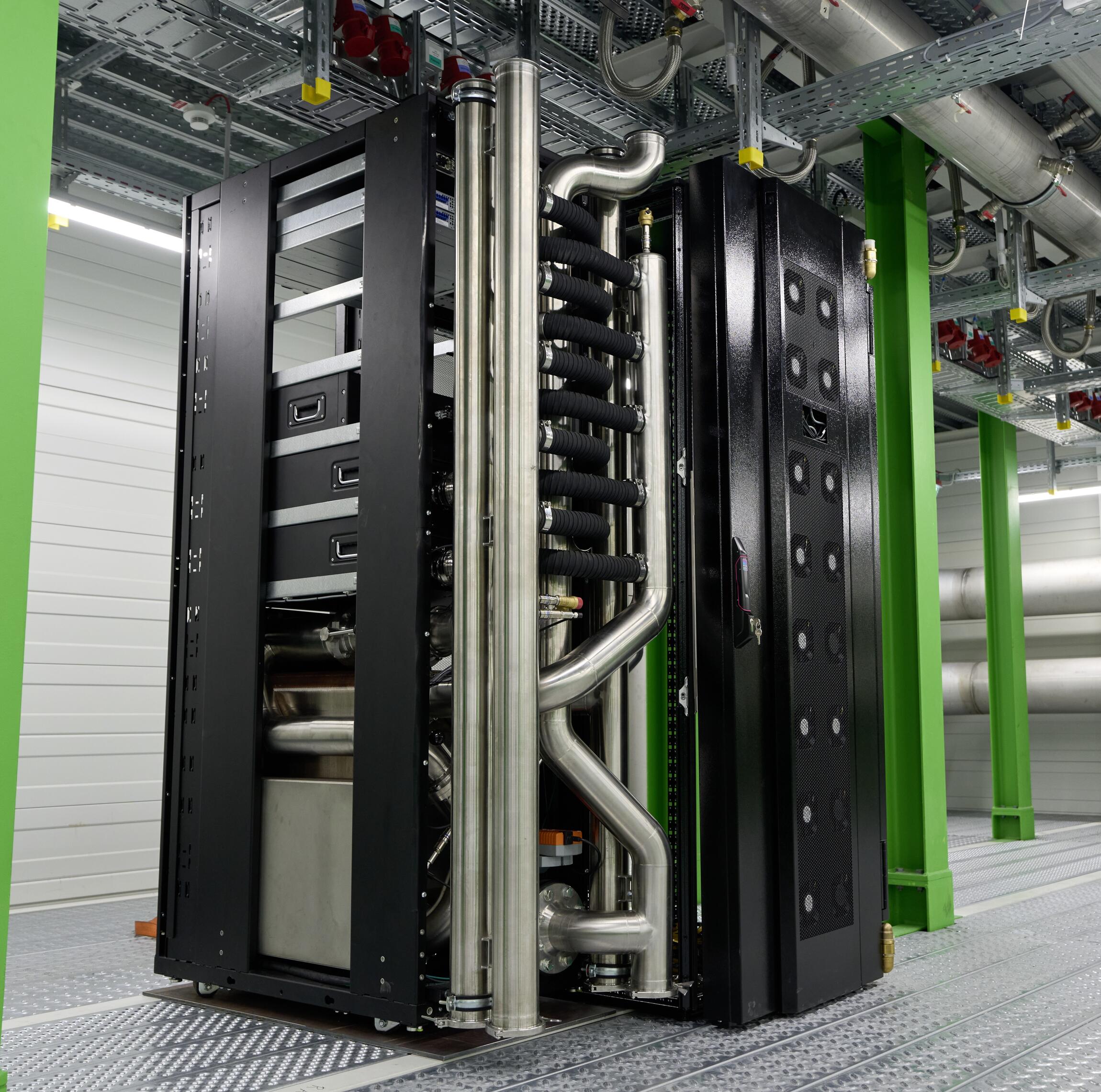 KI-System im GSI/FAIR-Rechenzentrum Green IT Cube