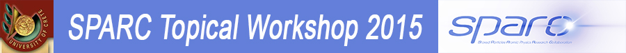 SPARC Topical Workshop 2015